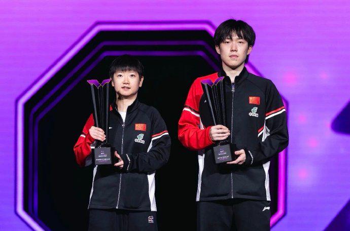 拿到男单, 孙颖莎已在, 王楚钦还谈 拿到男单, 孙颖莎已在, 王楚钦还谈